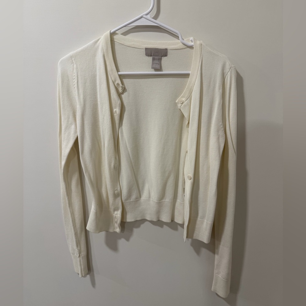 H&M White Women's Sweater